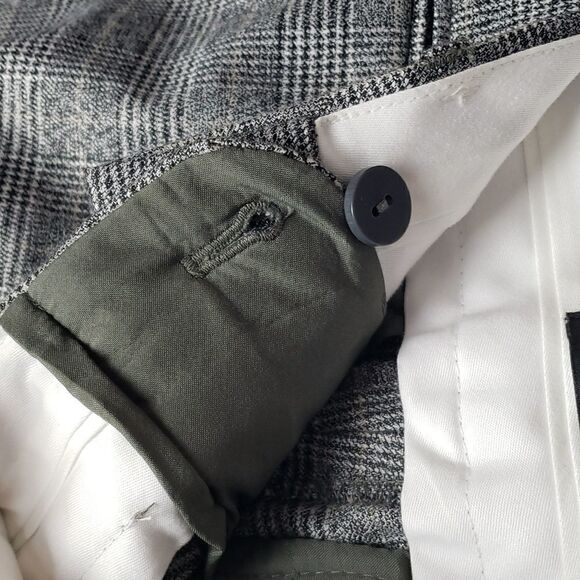 Loft Plaid Dress Pants - Picture 9 of 9